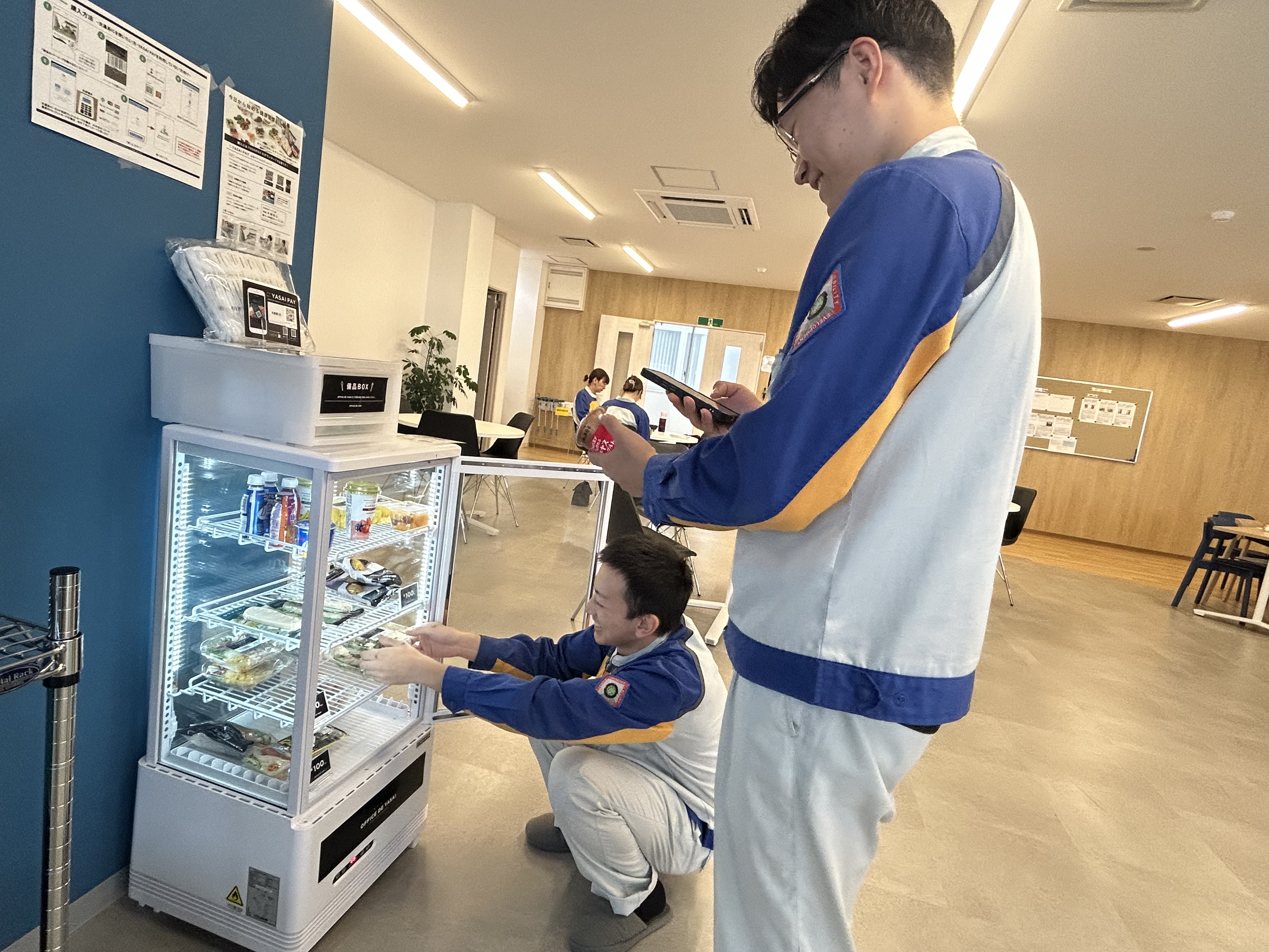 OFFICE DE YASAI（オフィスで野菜）」導入事例として当社の取り組みが