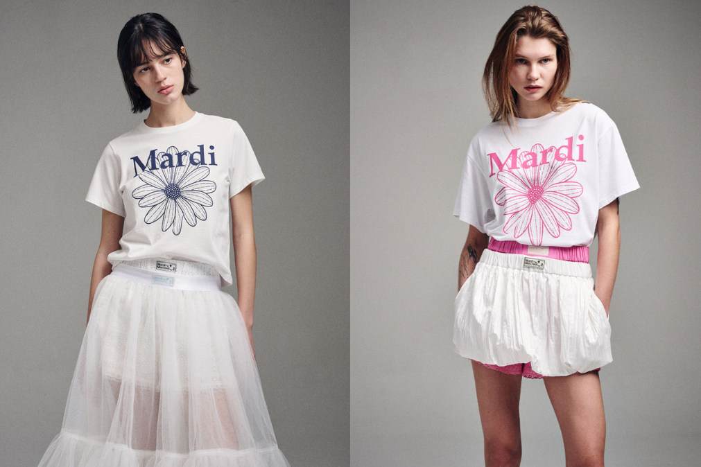 新品 マルディメクルディ Mardi Mercredi MINI DRESS Mardi Mercredi（マルディメクルディ） ワンピース OSTRICH MINI DRESS