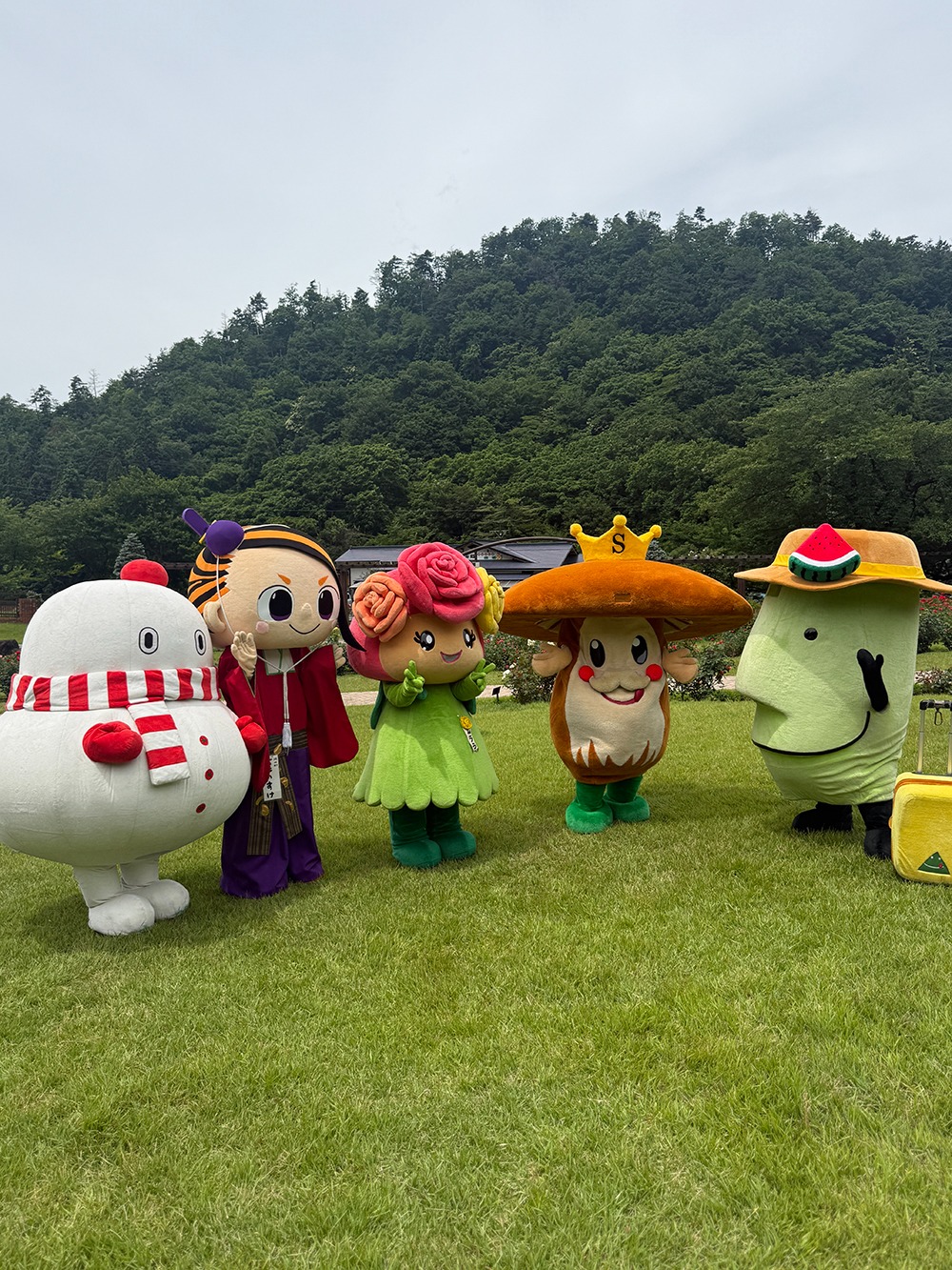 東沢バラ公園2026バラまつりにサッキーが参加してきました（6月27日