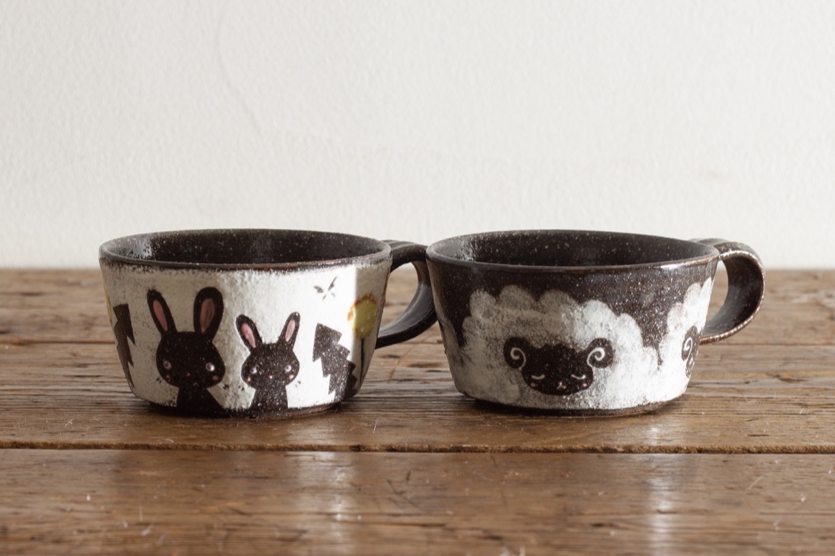 笠間焼]よいのかま 奥田 茜 さんの作品入荷いたしました