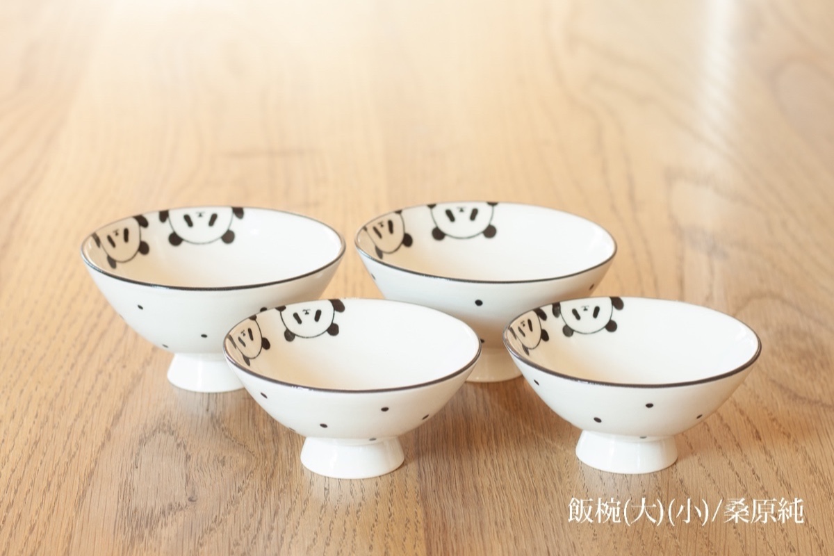 入荷]丸山陶房 桑原純 パンダシリーズ入荷いたしました