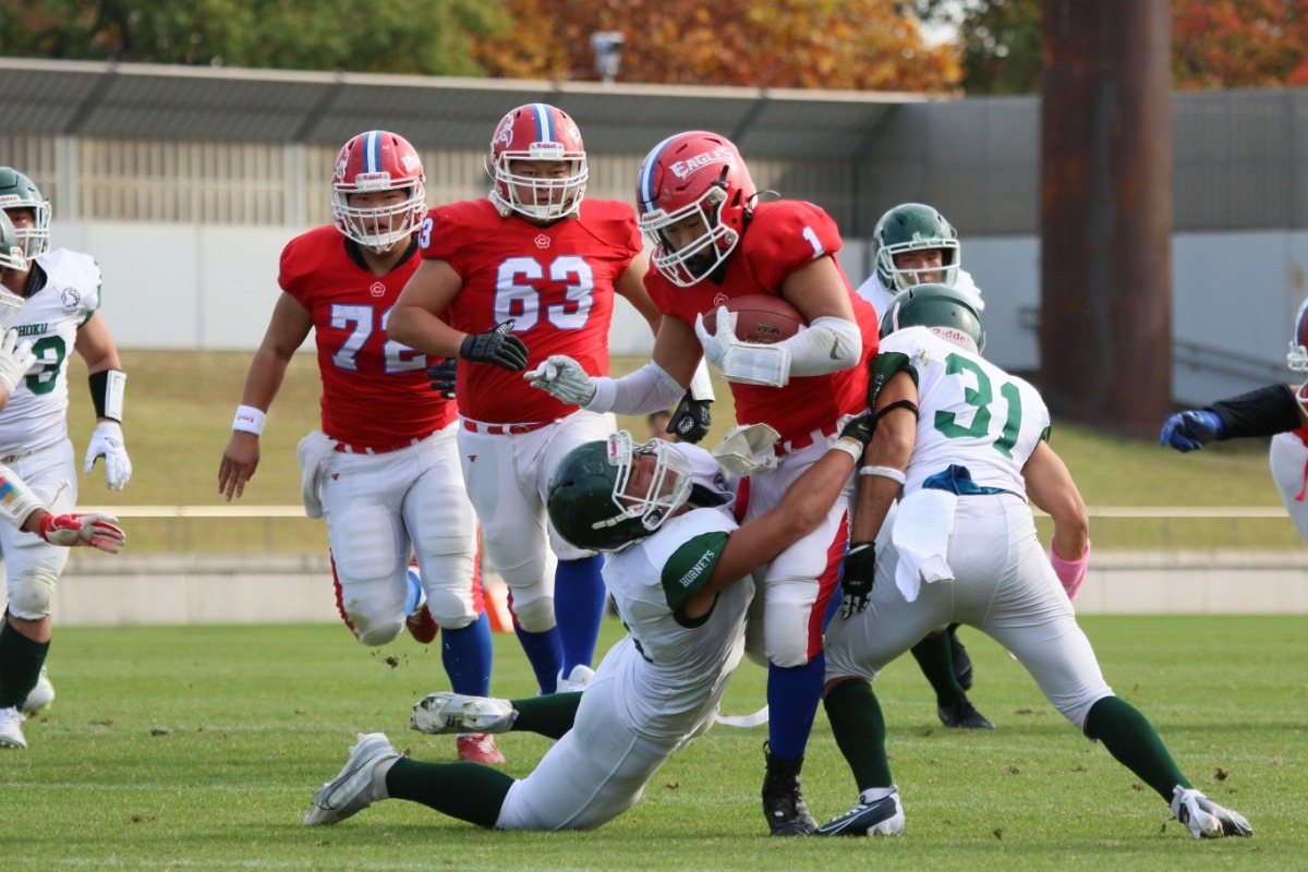 【試合結果】 全日本大学アメリカンフットボール選手権 二回戦 東北学生アメリカンフットボール連盟 仙台市青葉区に拠点を構える東北地区の