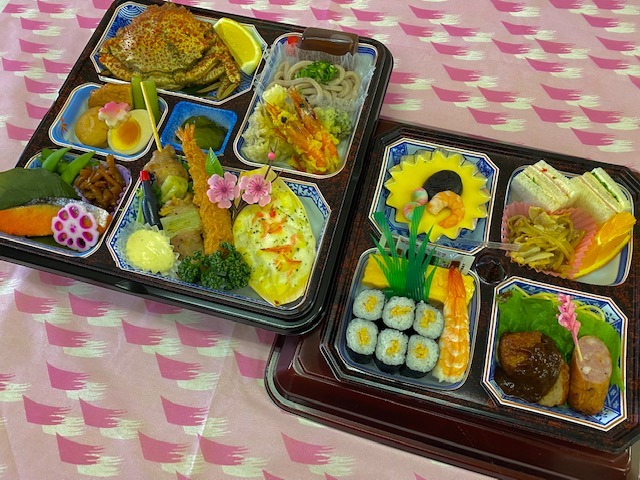 お花見弁当 お花見弁当 - 仕出しの鈴木｜青森県津軽全域へ四季の味満載の弁当