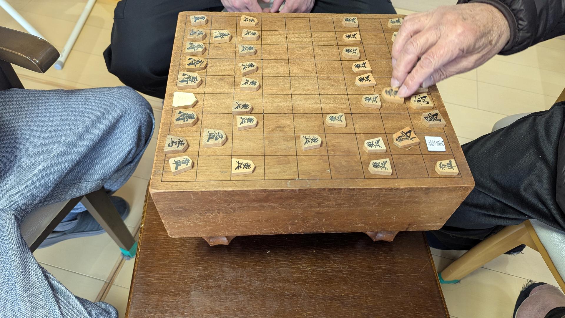 将棋。 - 株式会社笑楽 | 宮城県七ヶ浜町 | 介護福祉サービスで笑って