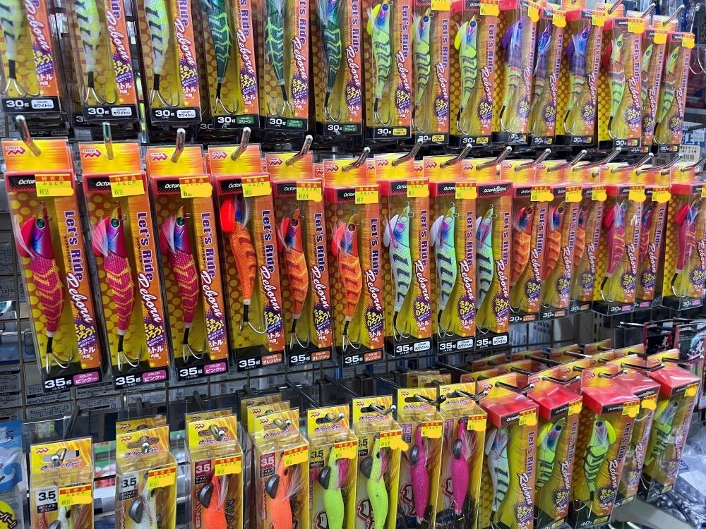 タコ釣りアイテム続々入荷中！ - みなとや釣具店 |有限会社